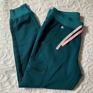 FIGS LIMITED EDITION CARIBBEAN BLUE JOGGERS